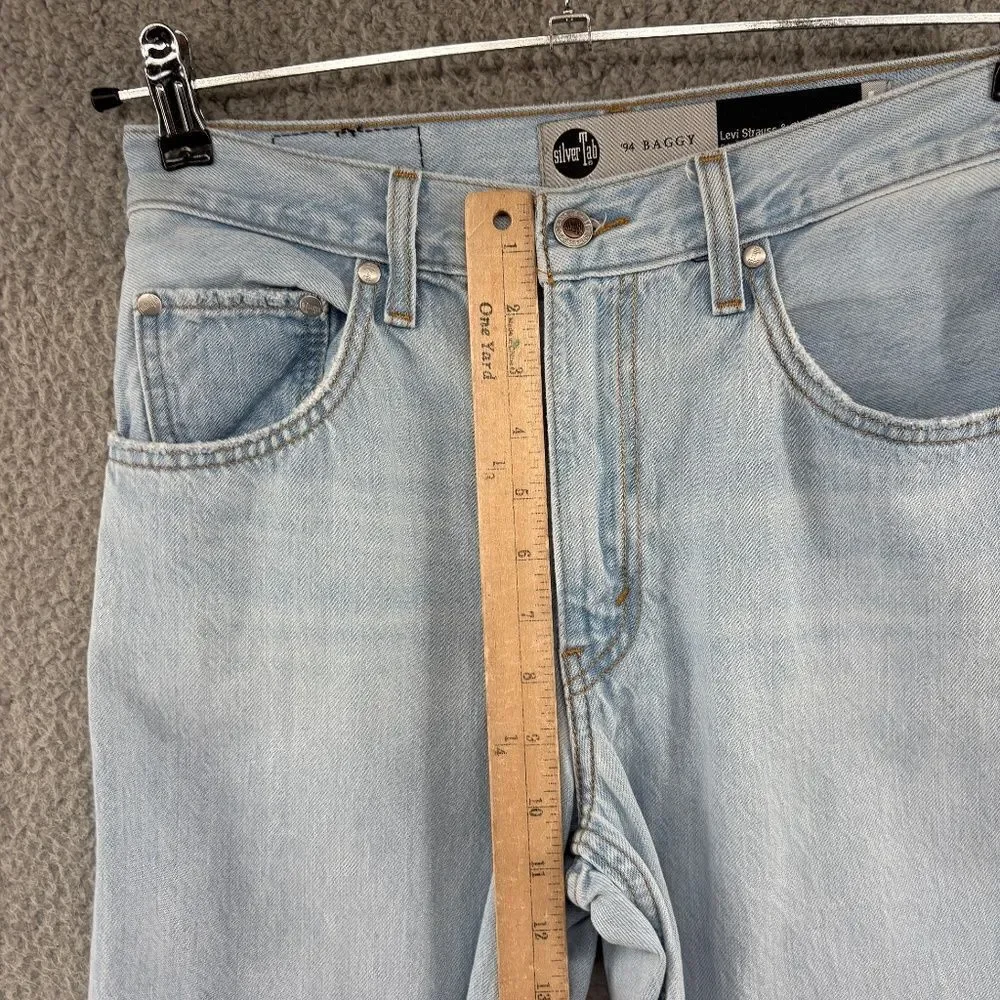Levi’s Silvertab Silver Tab ‘94 Baggy Jeans Size 27 Light Wash